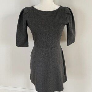 REBEL Sugar New Gray Dress BNWT Medium 3/4 Sleeve